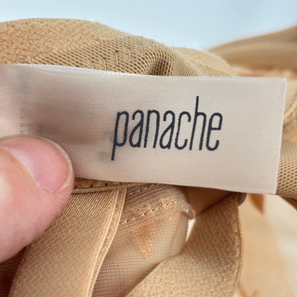Panache Tan Embroidered Bra - Picture 6 of 7